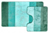  Набор ковриков д/ванной  BOMBINI SILVER 60*100/50*60 (2шт) мятно-зеленый/SLV202008