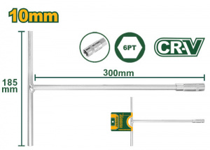 Торцевой Т-образный ключ 10 мм JADEVER JDTH1110/40