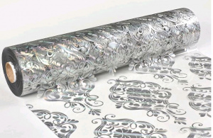  Клеенка силиконовая 1,0м*20м прозрачная (термостойкая) /T4449