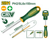 Отвертка комбинированная 2 в 1 150мм (PH2/SL6.5) JADEVER JDSS45M5/48