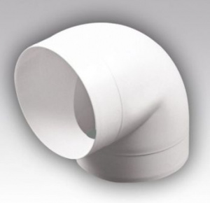 Колено для круглых воздуховодов 90* D100 (32шт)