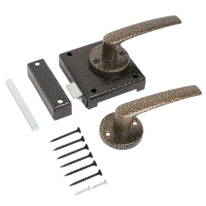 Защелка накладная ЗЩН1.45 бронза (левая) Птимаш