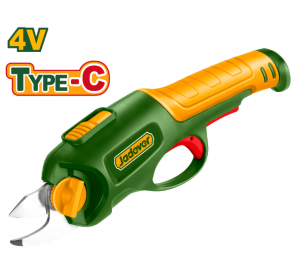 Секатор аккум.  4В,рез 10мм  JADEVER JDJF1504/10