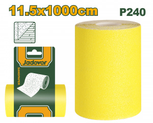 Бумага шлифовальная Р240 115мм*10м в рулоне JADEVER JDSM24012/40