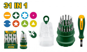 Отвертка со сменными битами 31шт JADEVER JDSS1J31