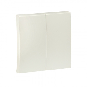 Жемчуг панель лицевая выключателя 2-кл  10А Валенсия/EKF