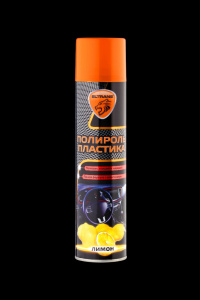 ПОЛИРОЛЬ пластика салона с Глянцевым эффектом Лимон 400мл ELTRANS/16
