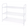 Подставка для обуви(обувница) 3-х полочная 79*33*59 см "Ника комфорт" (Матовый белый)