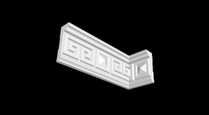 Уголок внутренний В2061 (к плинтусу 205061)/4шт//28