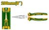 Длинногубцы 200мм с двухцветной ручкой JDPL2608 JADEVER