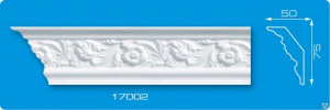 Плинтус 1,3м 17002 50*75/25