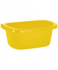 Таз пластм. 18л овальный с ручками желтый  /Бийск (15шт)