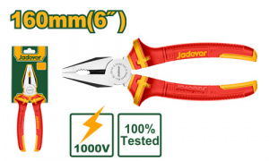 Плоскогубцы 160мм диэлектические JADEVER JDPL1936/36