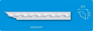 Плинтус 2,0м 203037 23*23/170шт