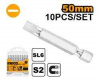 НАБОР бит (SL6*50мм) 10шт INGCO SDB11SL423