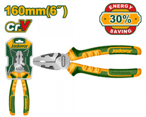 Плоскогубцы 160мм комбинированные с увеличенным рычагом JADEVER JDPL1716/36