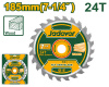 Диск пильный по дереву 185*20мм 24 зуба JADEVER JDTC1K04