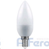 Лампа светодиод. 7W 230V E14 СВЕЧА (2700K) Белый теплый SBC3707 Saffit 