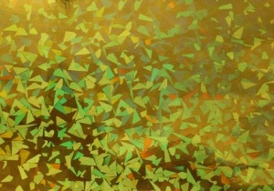  Пленка самокл.45см/8м Голография золото 031B LB/20