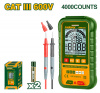 Мультиметр цифровой 4-600В,40МОм,2штR03(AAA),True RMS JADEVER JDDM1503