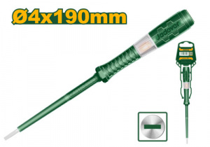 Отвертка индикаторная 100-250В, 190мм JADEVER JDTP2904/480