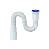 Гибкая труба с гайкой 1 1/2" 40*40/50  800мм (D85) ЮНИКОРН (120шт)