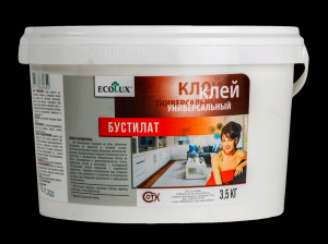 Клей БУСТИЛАТ универсальный 1,5кг Ecolux (-20С) /6