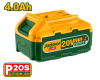 Аккумулятор 20В, 4,0Ач,Li-ion, д/семейства P20S  JADEVER JDLBP540