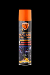 ПОЛИРОЛЬ пластика салона с Глянцевым эффектом Тропикана 400мл ELTRANS/16