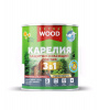 Wood Extra Каштан  0,75л КАРЕЛИЯ защитно-красящий состав 3в1 /8