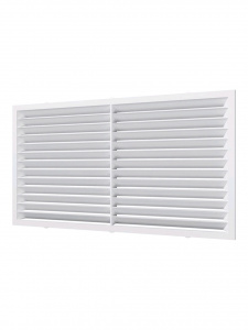 Решетка вентил. прямоугольная пласт. 22*11см без сетки Auramax (75шт)