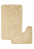  Набор ковриков д/ванной  AQUADOMER Gold Золото 50*80/50*40 Beige (Бежевый)/AG003