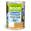 яяWood Extra Тик  0,8л защитно-красящий состав 3в1 /8/FARBITEX ПРОФИ