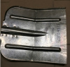Лопата метал. для снега оцинкованная 330х380мм S=0,8 БЕЗ ЧЕРЕНКА/5шт