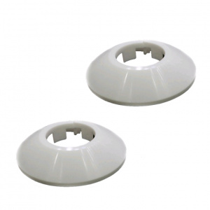 !Розетты напольные d-16мм Белый (2 шт)