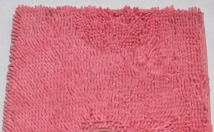  Коврик д/ванной Макароны 50*80см Коралл