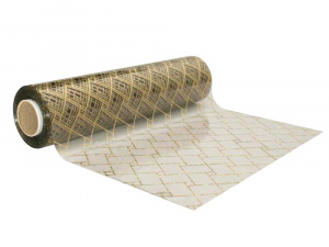  Клеенка силиконовая 0,8м*20м прозрачная (термостойкая) /5073