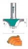 Фреза кромочная калевочная 1019 D35 (рез) h18 (высота реза) d8мм (хвостовик) R12/Алмаз без НДС