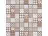  Коврик мерный ПВХ 1,30*15м "Преображение" коричневый/218PT-brown