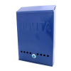 Ящик почтовый  с замком 2кл.синий 190х317х59 мм (20)