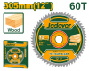 Диск пильный по дереву 305*30мм 60 зубов JADEVER JDTC1K11