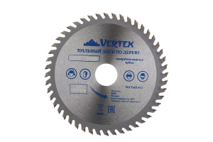 Диск пильный по дереву 165*32/30мм 24 зуба /Vertex